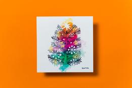 Pohľadnica - Vianočný stromček